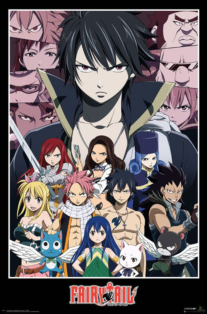 Poster of Fairy Tail anime series 