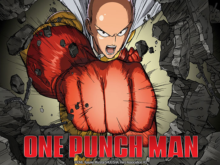 Poster of One-Punch Man anime series 