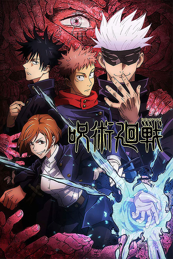 Poster of Jujutsu Kaisen anime series 