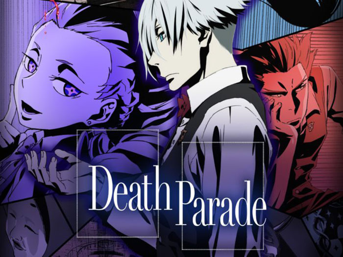 Poster of Death Parade anime series 