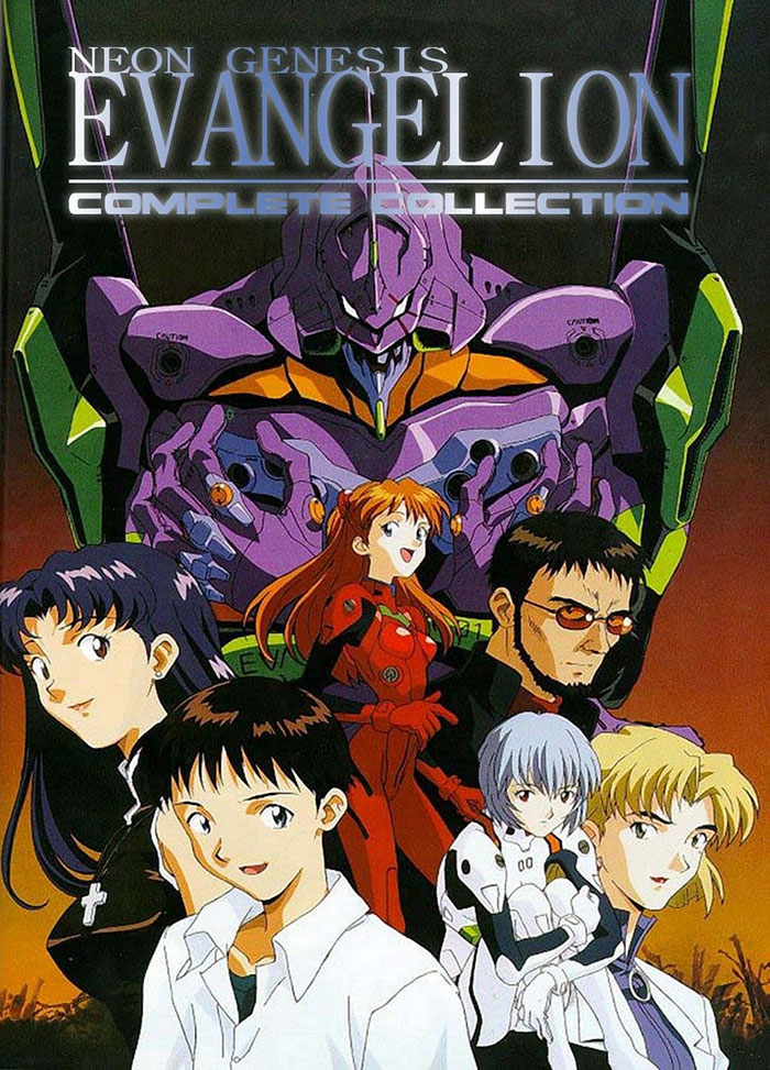 Poster of Neon Genesis Evangelion anime series 