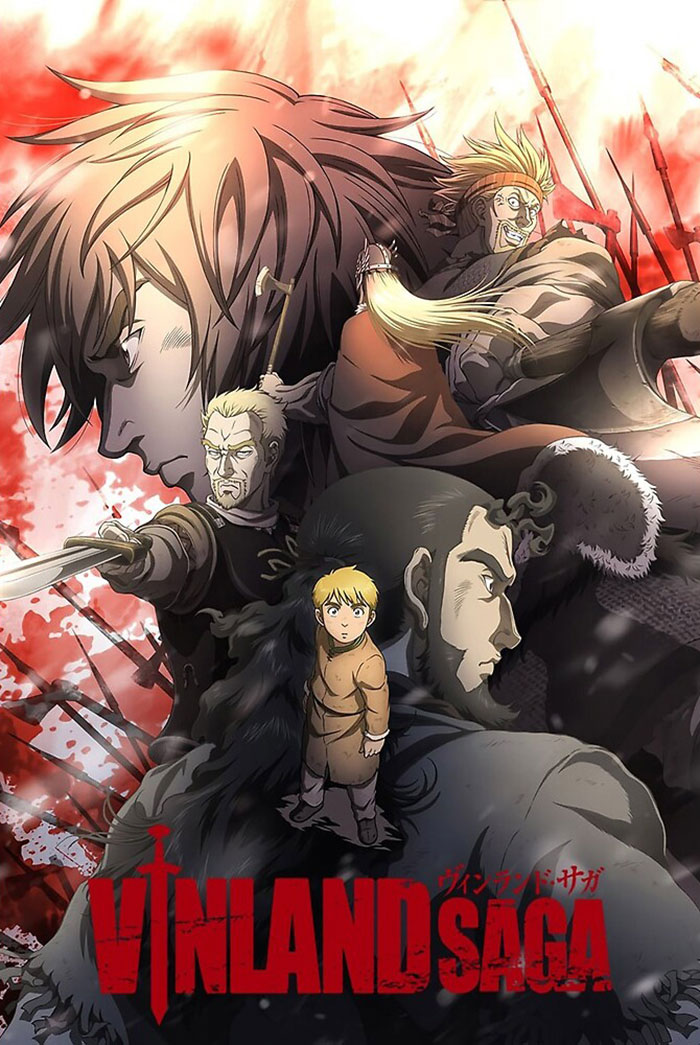Poster of Vinland Saga anime series 