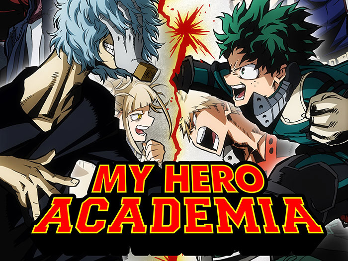 Poster of My Hero Academia anime series 