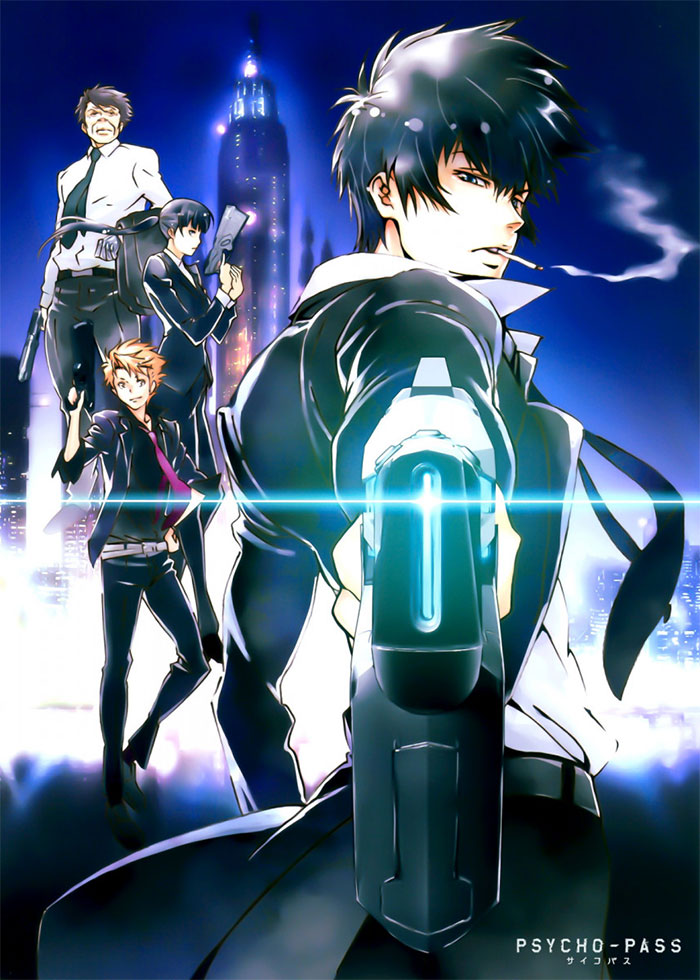 Poster of Psycho-Pass anime series 
