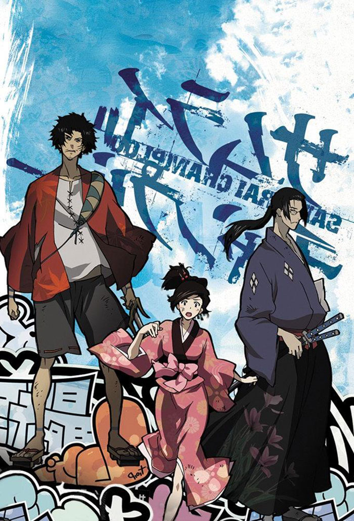 Poster of Samurai Champloo anime series 