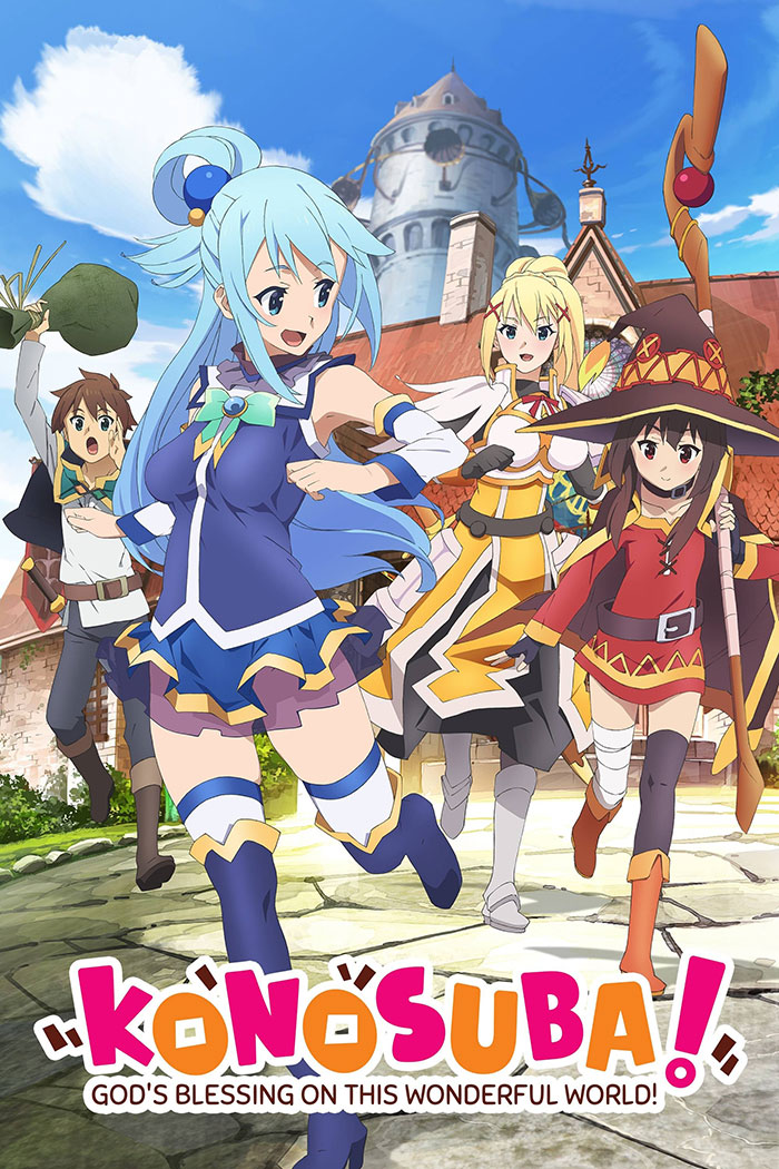 Poster of Konosuba: God's Blessing On This Wonderful World anime series 
