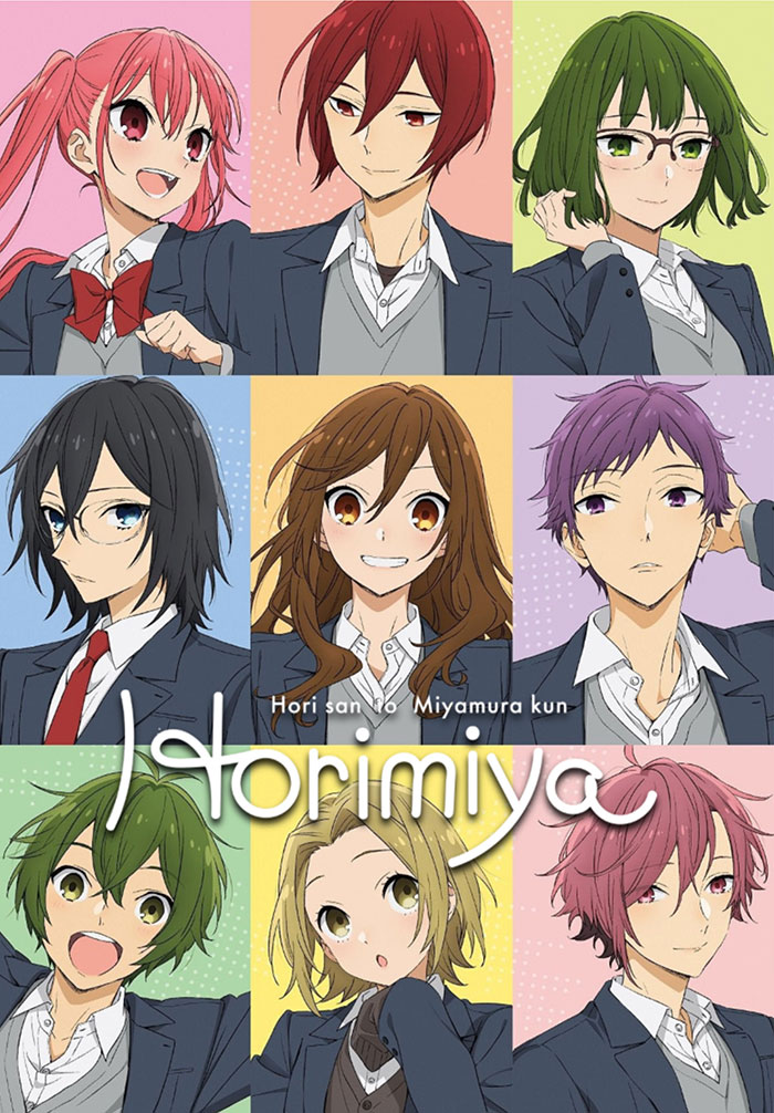 Poster of Horimiya anime series 