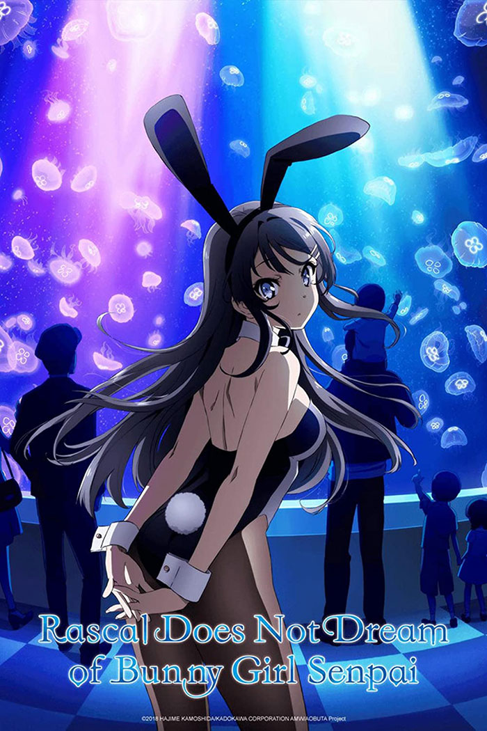 Poster of Rascal Does Not Dream Of Bunny Girl Senpai anime series 