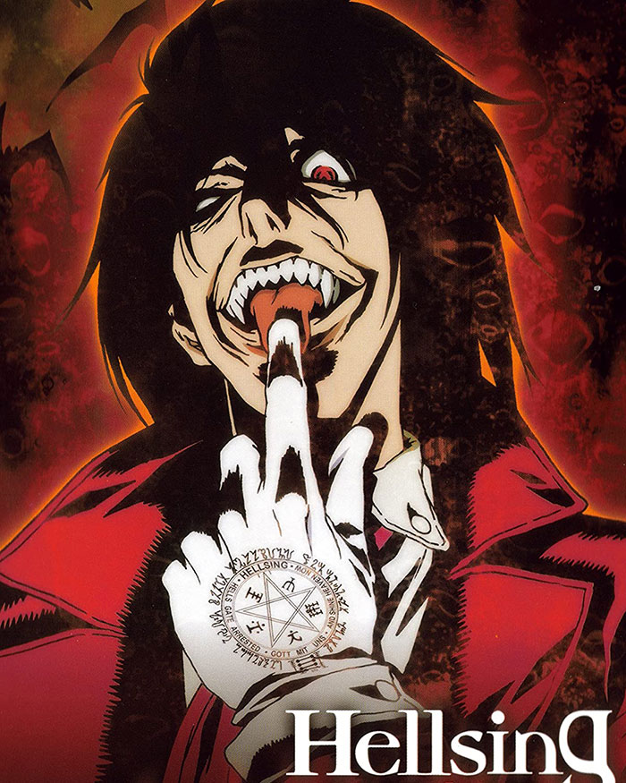 Poster of Hellsing anime series 