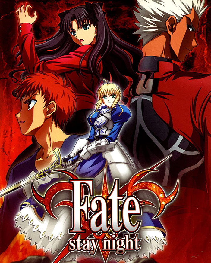 Poster of Fate/Stay Night anime series 