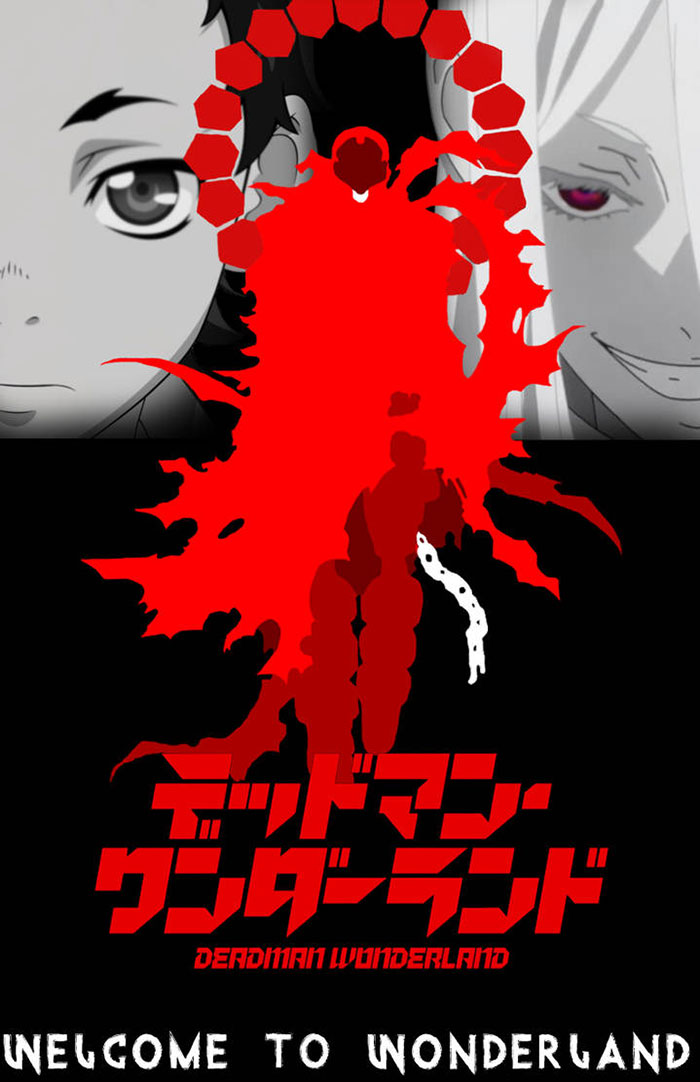 Poster of Deadman Wonderland anime series 