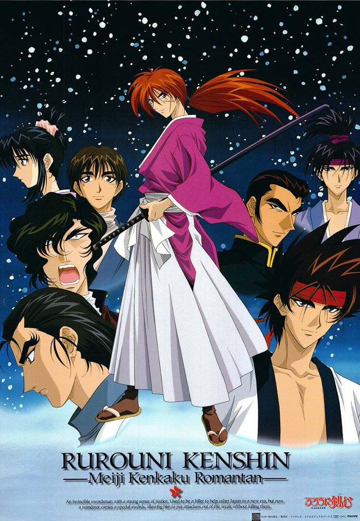 Poster of Rurouni Kenshin anime series 