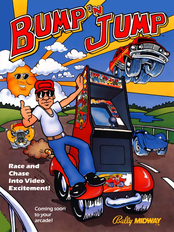 Poster for "Bump 'N' Jump"