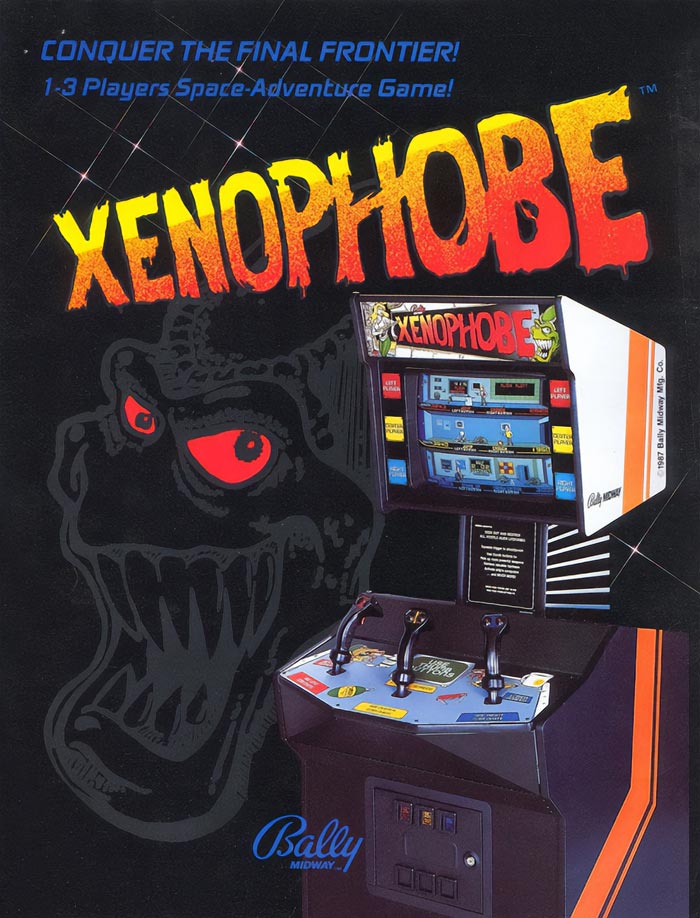 Poster for "Xenophobe"