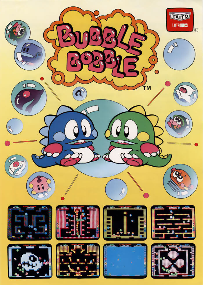 Poster for "Bubble Bobble"