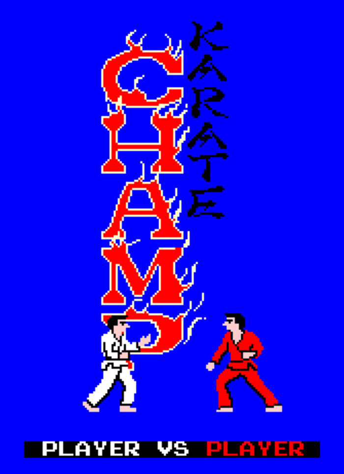 Poster for "Karate Champ"