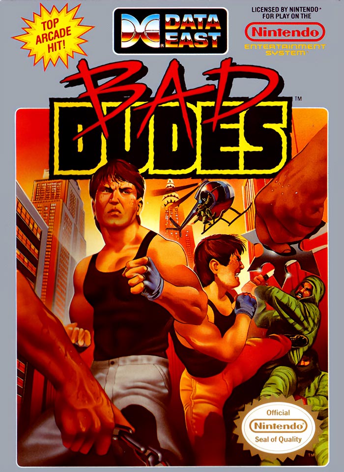 Poster for "Bad Dudes vs. Dragonninja"