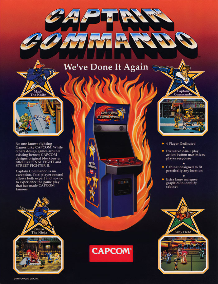 Poster for "Captain Commando"
