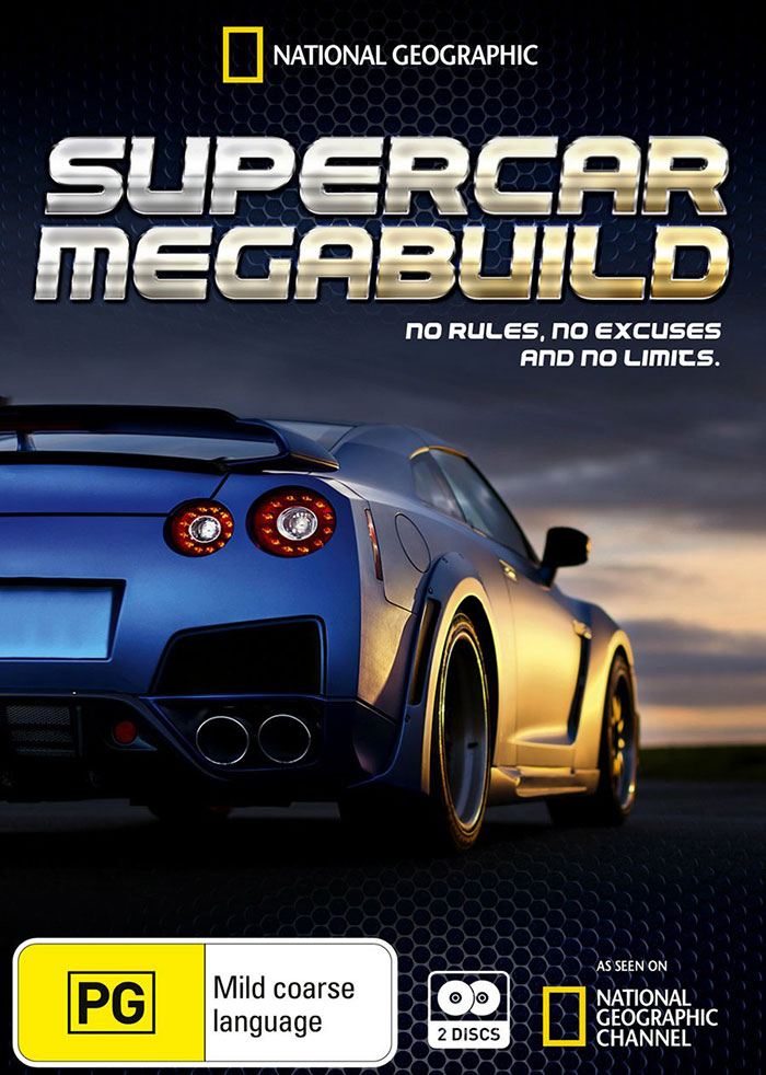 Poster of Supercar Megabuild tv show 