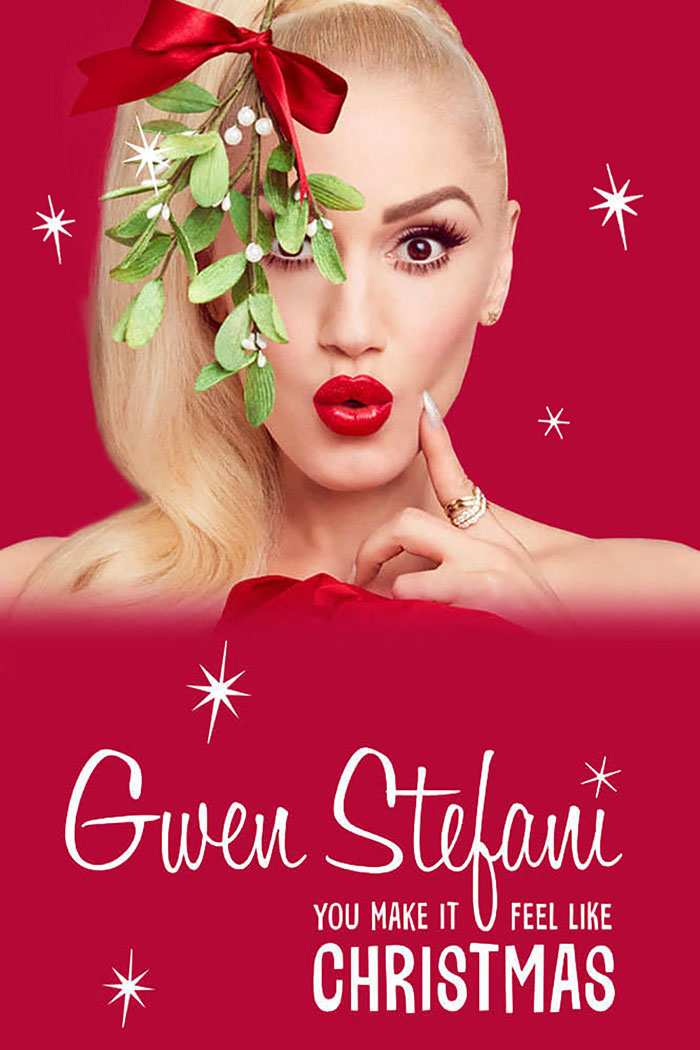 "You Make It Feel Like Christmas" By Gwen Stefani, Featuring Blake Shelton