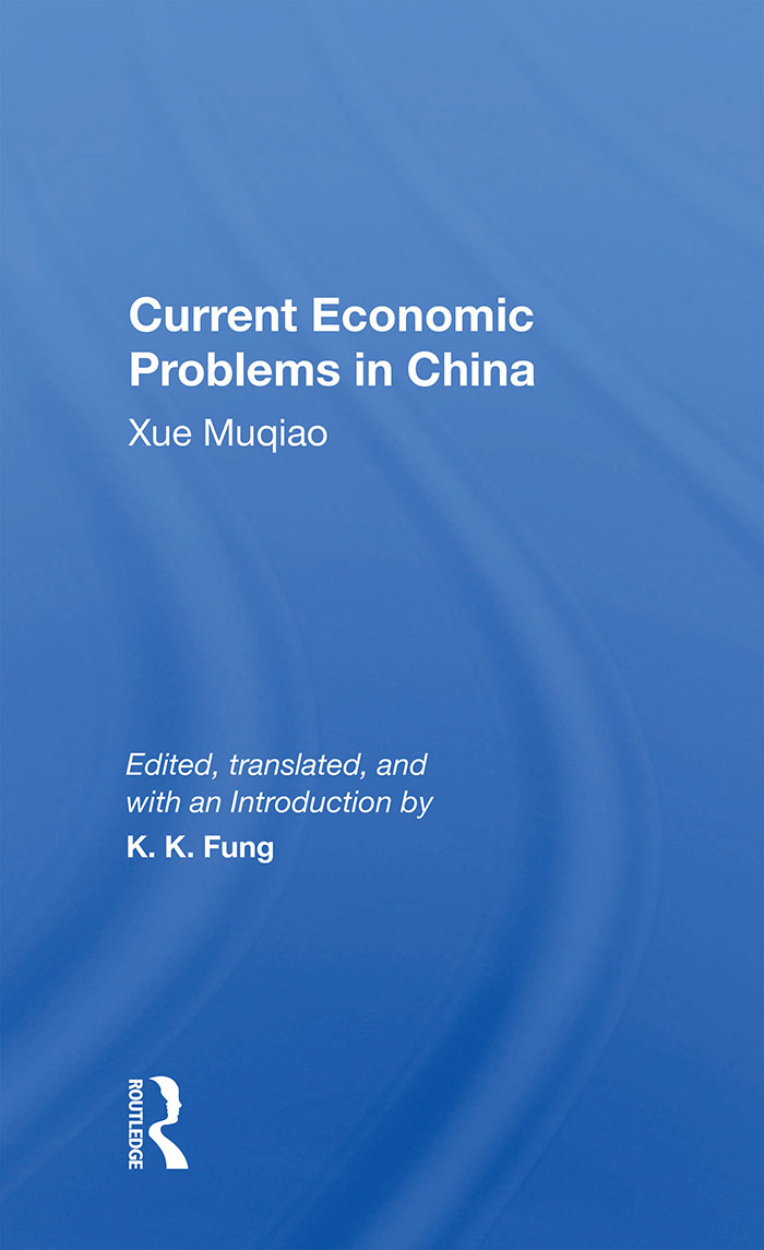 Current Economic Problems In China book cover 