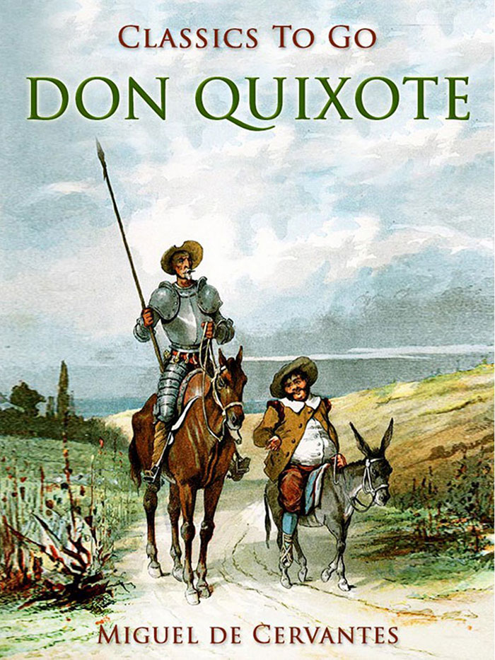 Don Quixote book cover 
