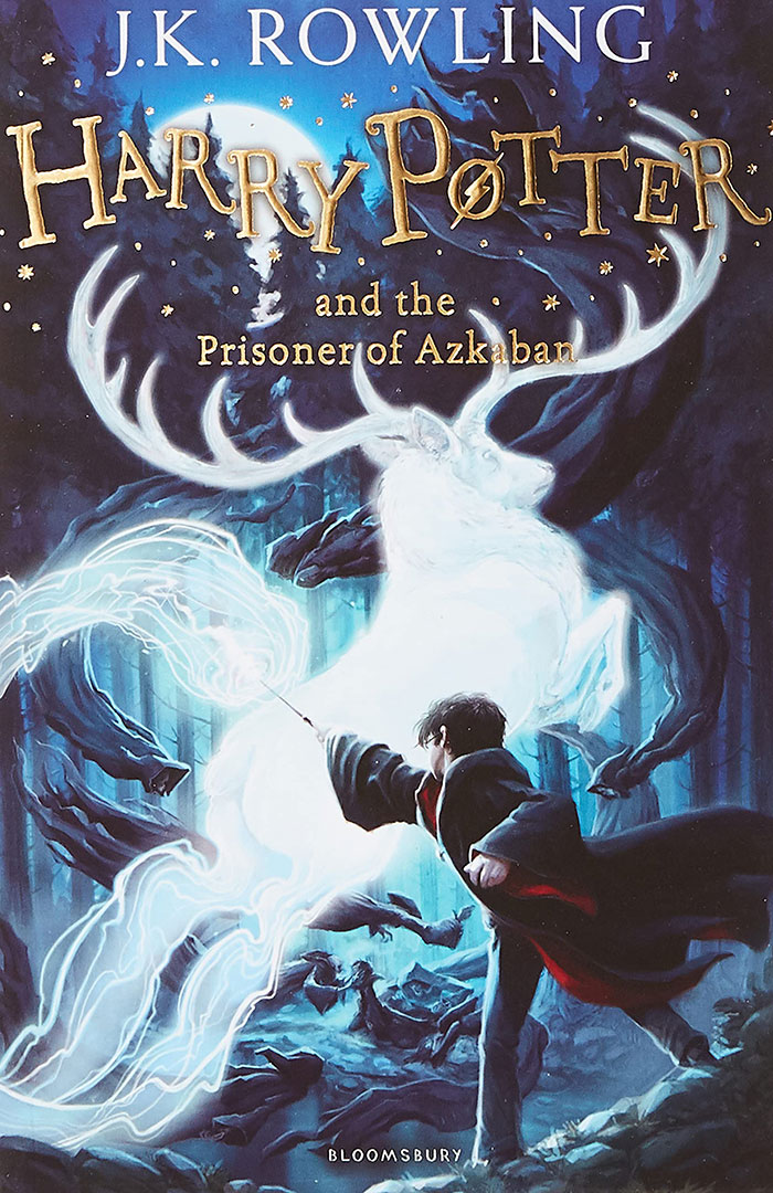Harry Potter And The Prisoner Of Azkaban book cover 