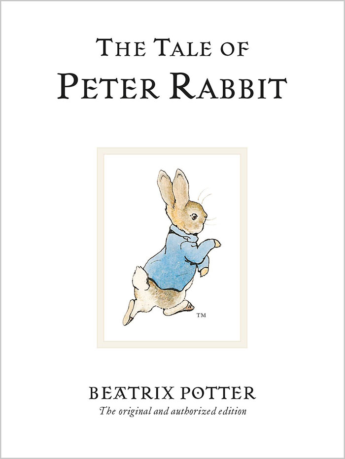 The Tale Of Peter Rabbit book cover 