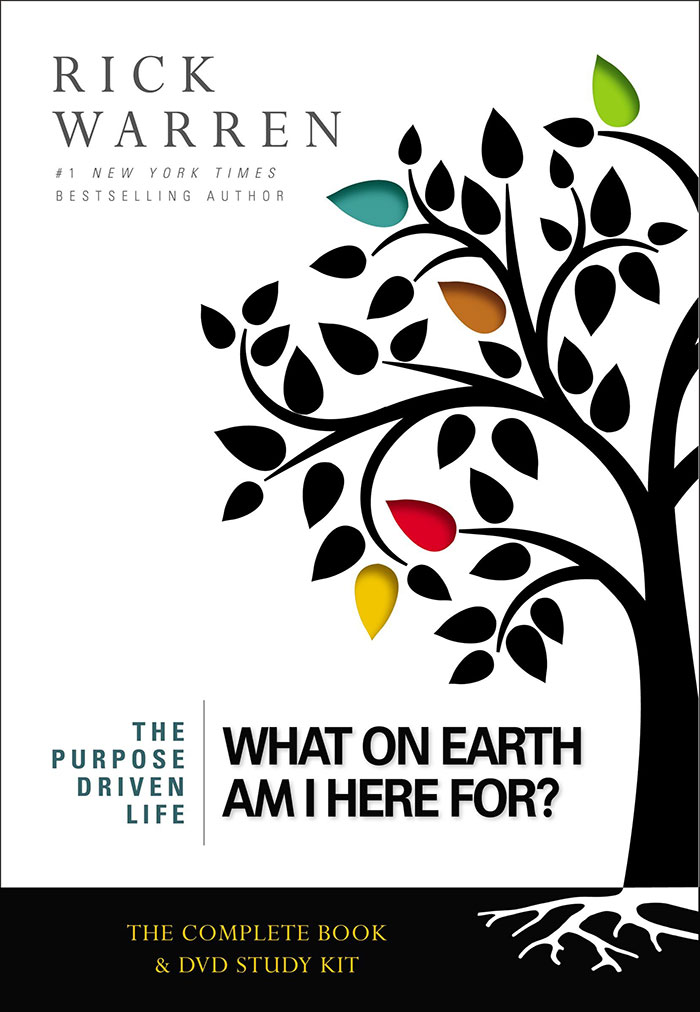 The Purpose Driven Life: What On Earth Am I Here For? book cover 