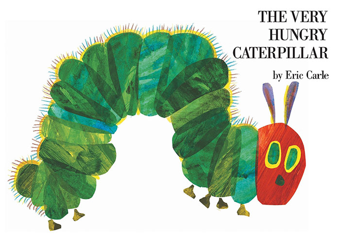 The Very Hungry Caterpillar book cover 