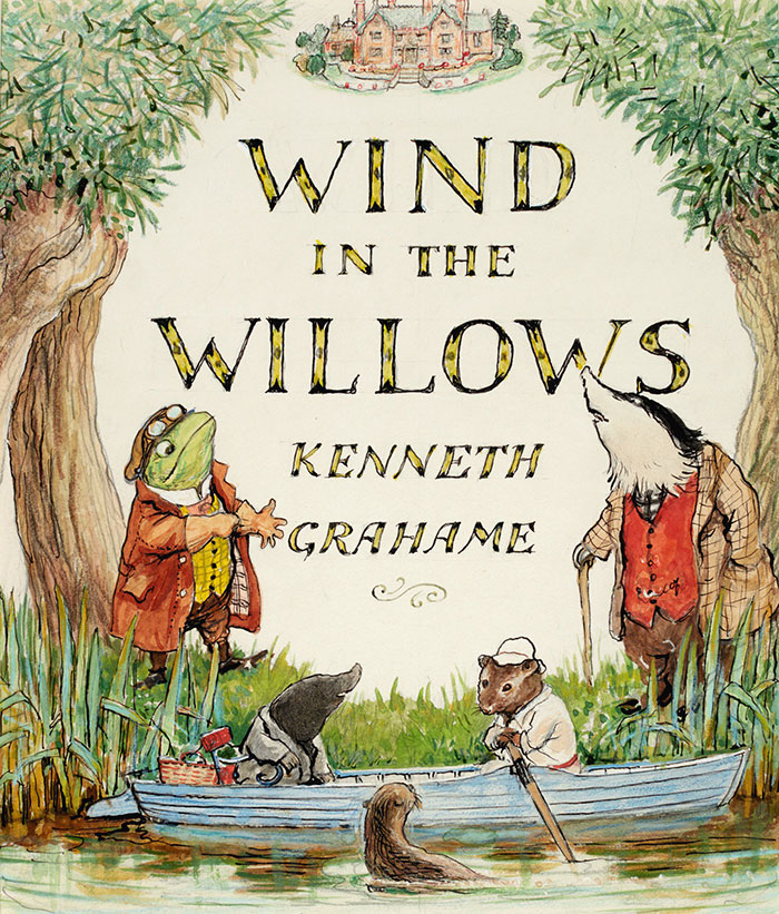 The Wind In The Willows book cover 
