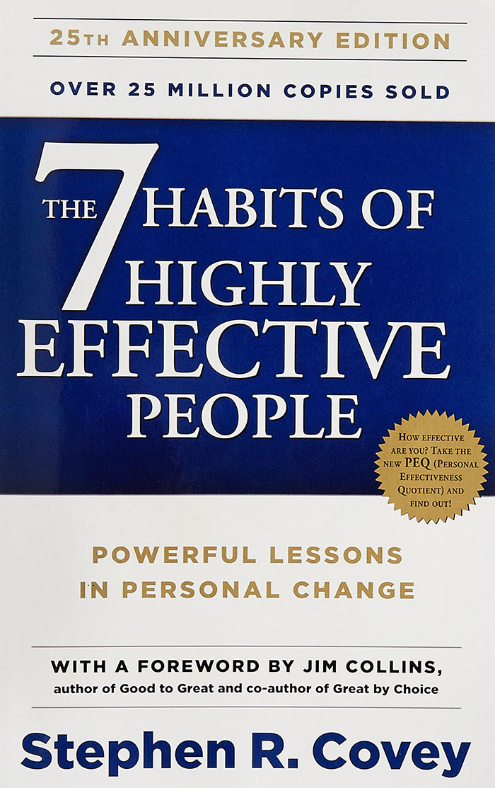 The Seven Habits Of Highly Effective People book cover 