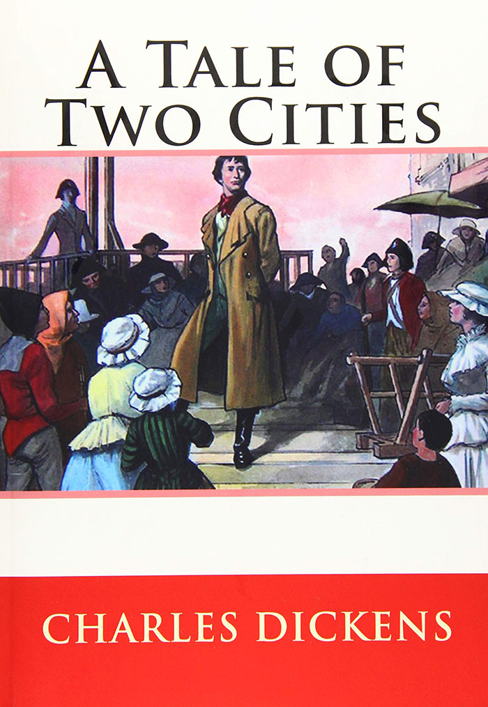 A Tale Of Two Cities book cover 