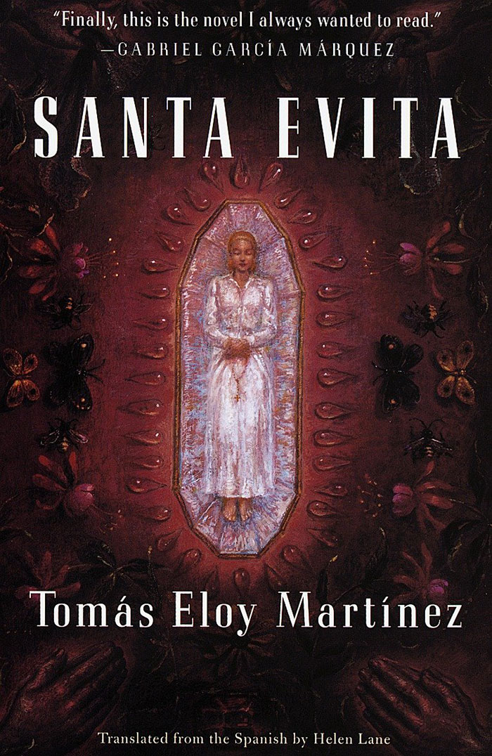 Santa Evita book cover 