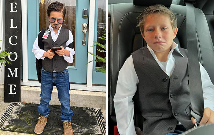 10-Year-Old Gets Bullied For His Halloween Costume, Mom Responds To The Bullies With This Post