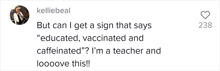 People Are Cracking Up At This Woman’s Conversation With A Client Demanding That She Create An Anti-Vax Door Sign People Are Cracking Up At This Woman’s Conversation With A Client Demanding That She Create An Anti-Vax Door Sign