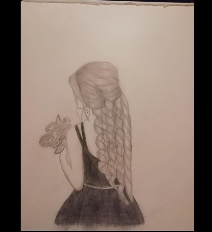 This Drawing Is What I Am Most Proud Of. I Used Youtube To Fulfil A Lifetime Goal To Draw.