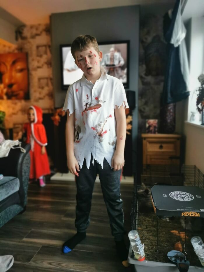 My Grandson As A Murder Victim/Zombie