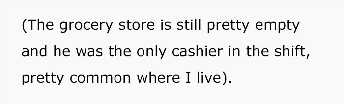 Person Is Debating Whether To Feel Guilty For Getting A Cashier In Trouble, Asks The Internet If They Were At Fault