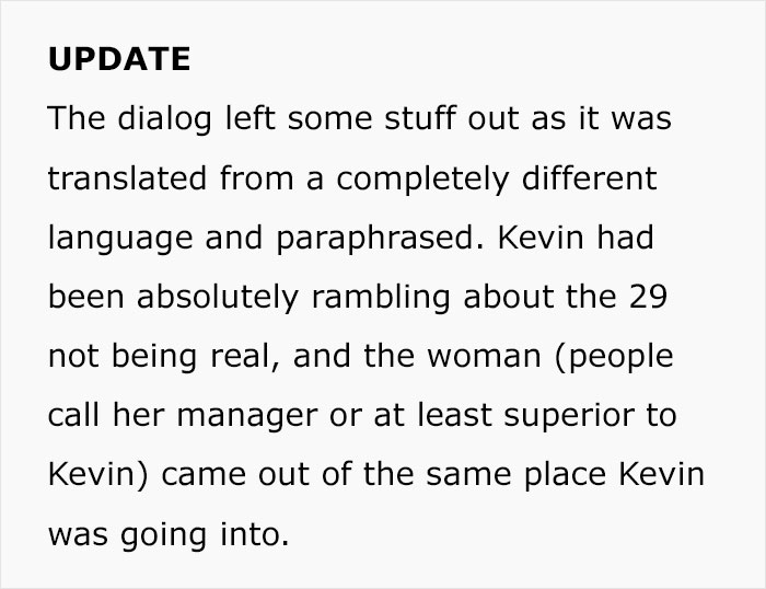 Person Is Debating Whether To Feel Guilty For Getting A Cashier In Trouble, Asks The Internet If They Were At Fault Person Is Debating Whether To Feel Guilty For Getting A Cashier In Trouble, Asks The Internet If They Were At Fault