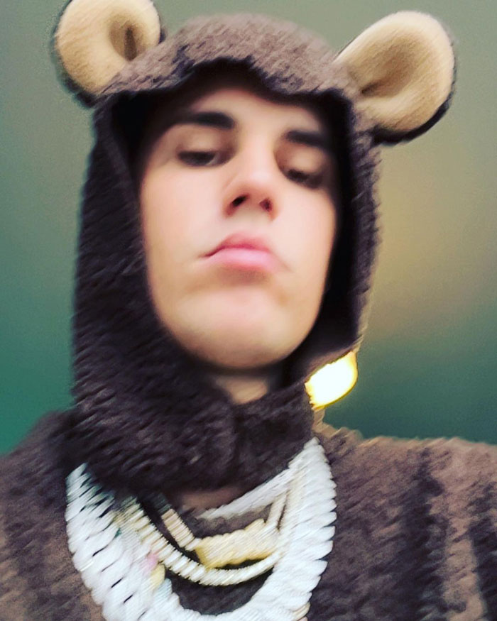 Justin Bieber As A Bear