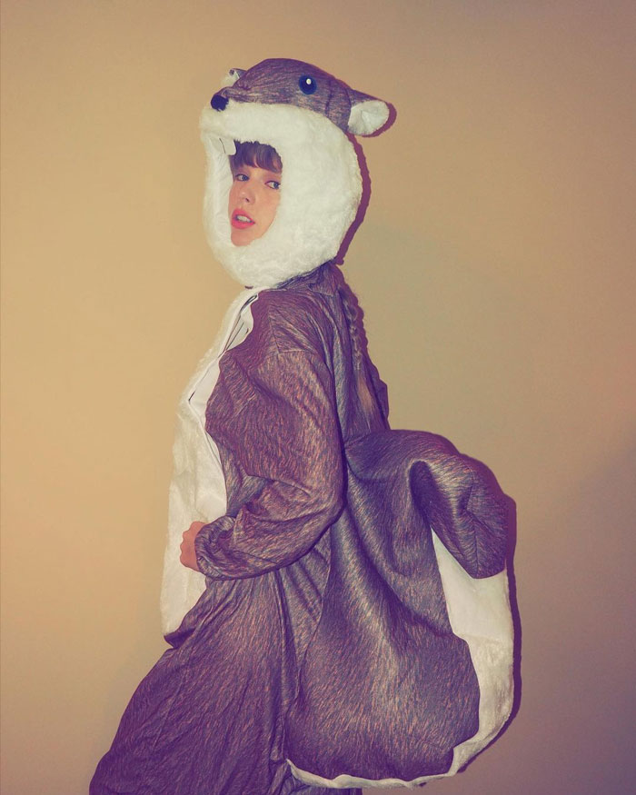 Taylor Swift As A Squirrel