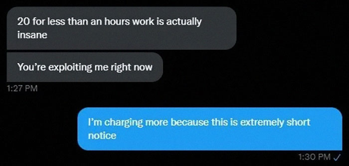 Client Doesn't "Feel Like Paying" Editor For The Work, They Have A Perfect Clapback Client Doesn't "Feel Like Paying" Editor For The Work, They Have A Perfect Clapback