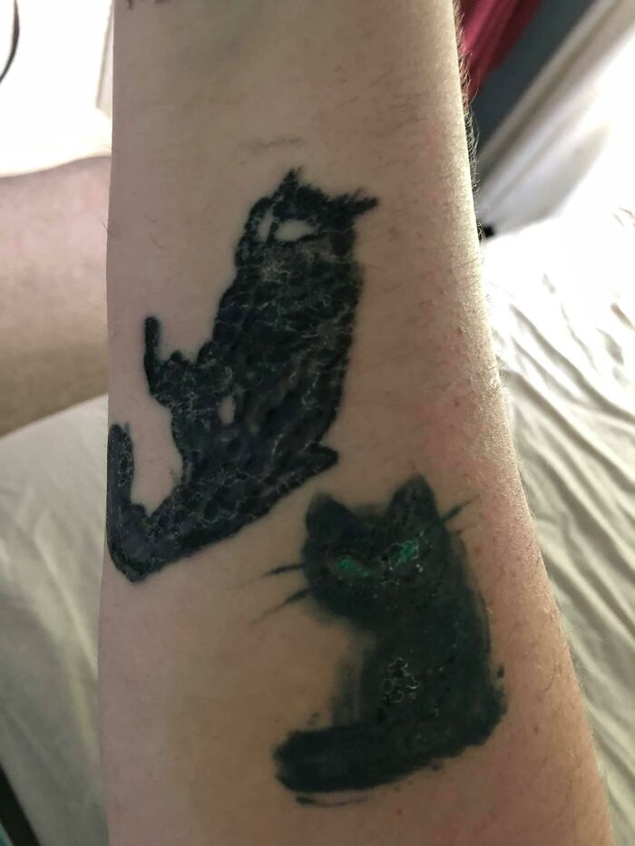  El tatuador me dijo que podía hacer efectos de acuarela. Así resultó