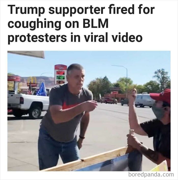 Utah Man Coughed On Blm Protestors, Loses Job