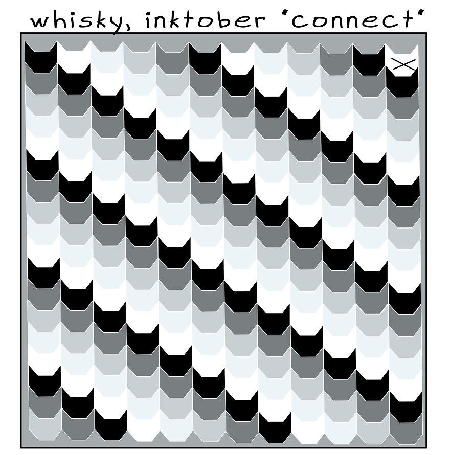 A Drawing Challenge Became A Portrait Of My Mental State.