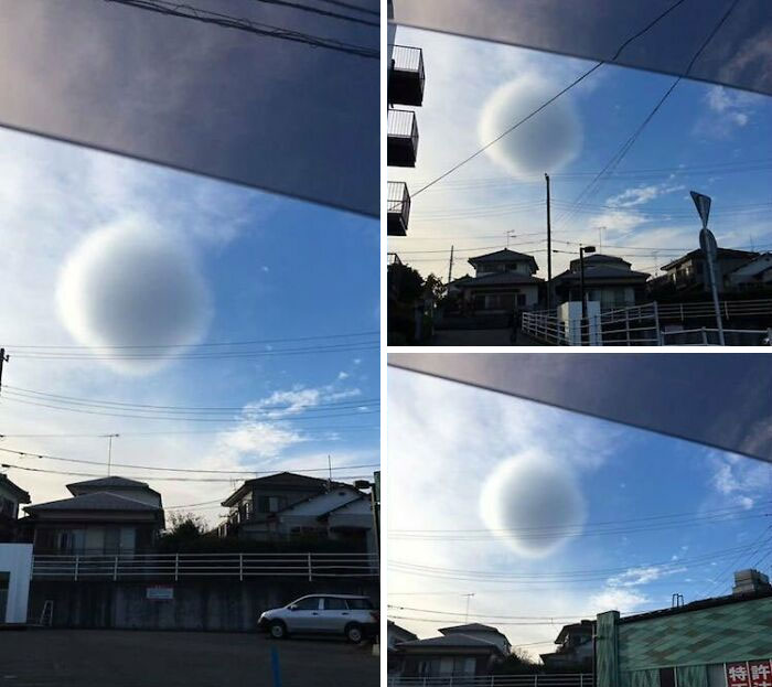 A Rare Spherical Cloud