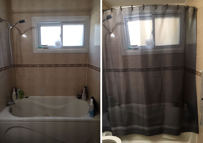 My Husband And I Discovered You Can Get Photo Shower Curtains