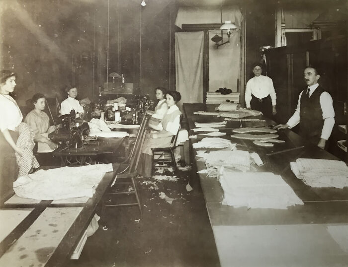 My Mom's Grandfather's Dressmaker Factory In Downtown Cincinnati, Late 1800s/Early 1900s