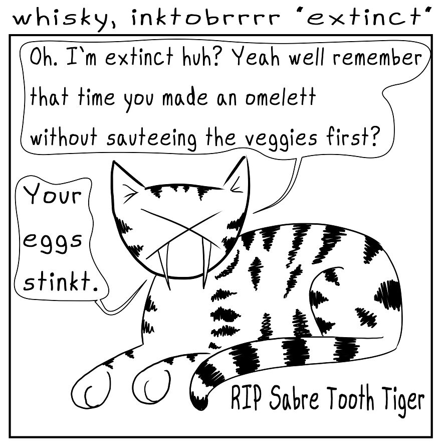 A Drawing Challenge Became A Portrait Of My Mental State.